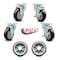 Service Caster Regency 600UBCKIT6 U-Boat Cart Caster and Wheel Replacement Set - USAREG20S414PPUBMRN-TP2-2-TLB-2PPUD820-2 - alternate 2